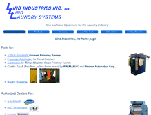 Tablet Screenshot of lindindustries.com